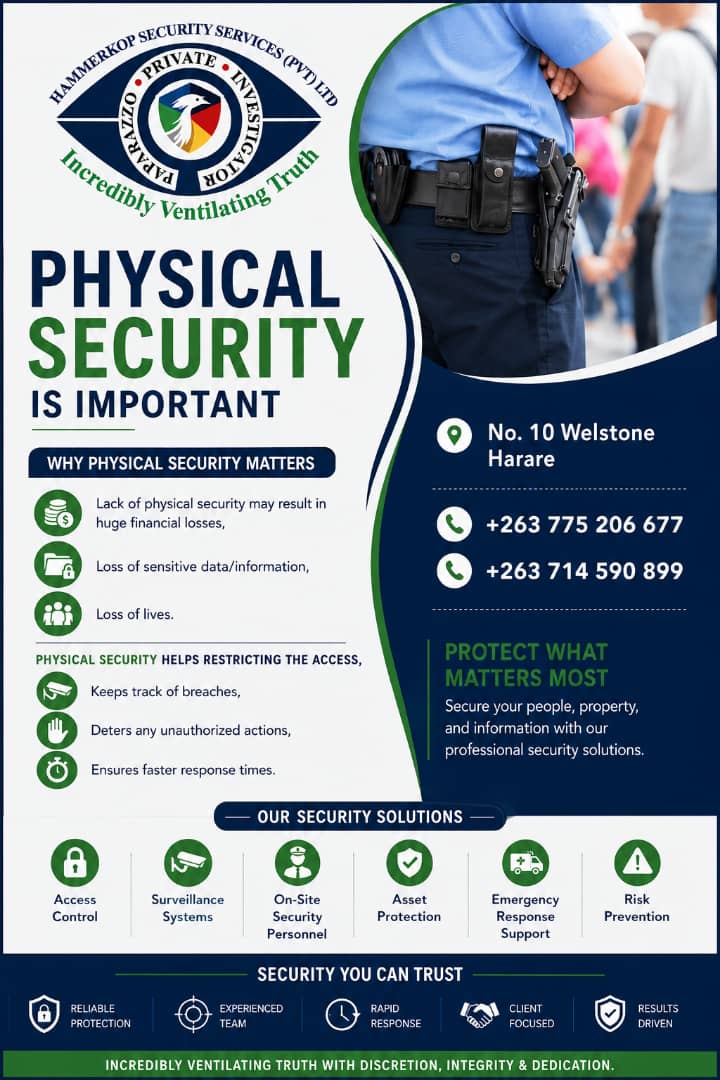 Physical security is important