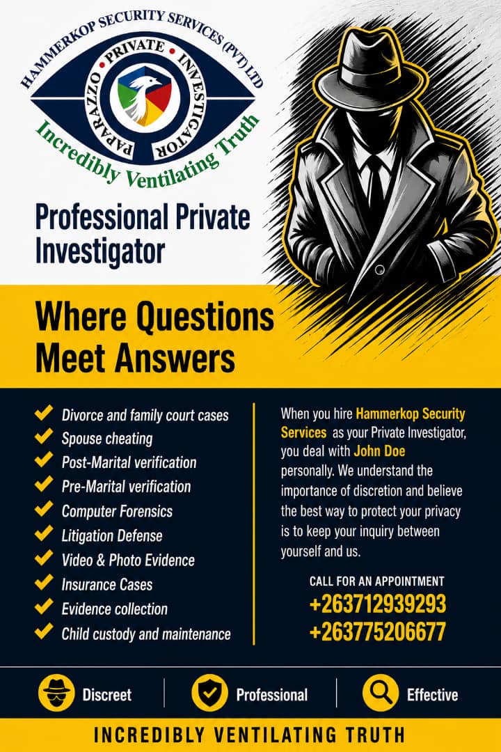 Professional private investigator — where questions meet answers
