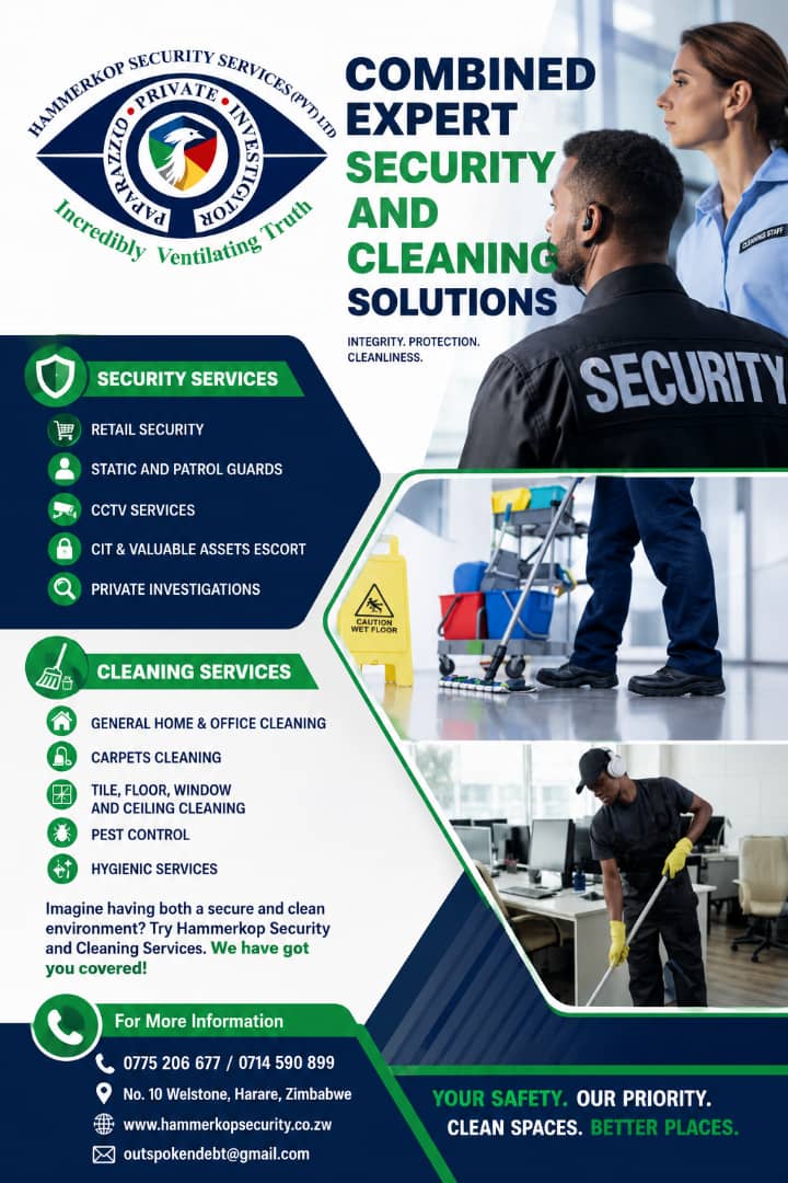 Combined expert security and cleaning solutions