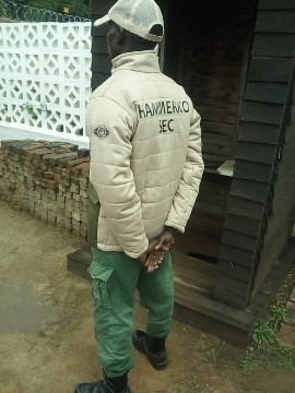 Guard on patrol — client premises