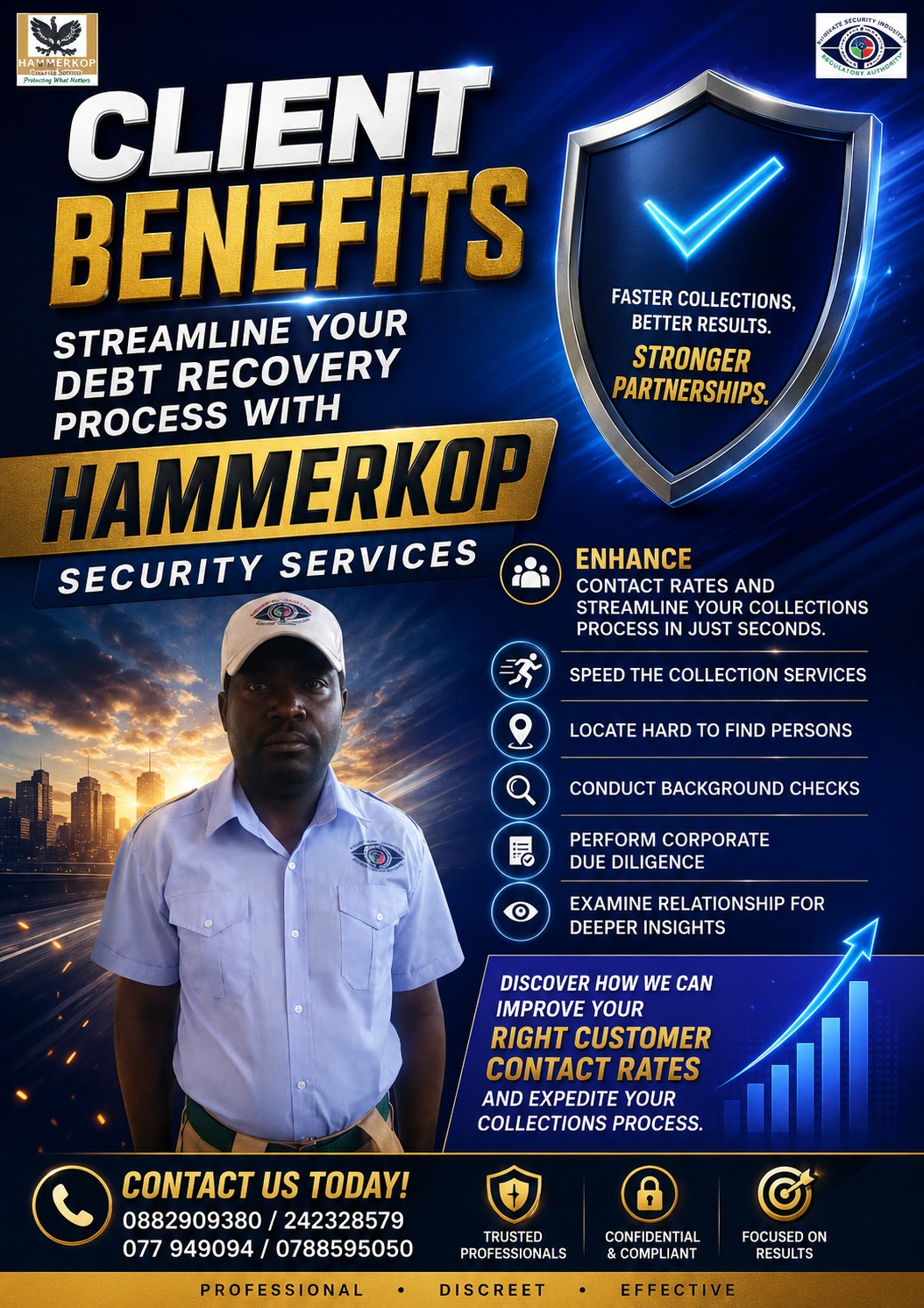 Client benefits — streamline your debt collection