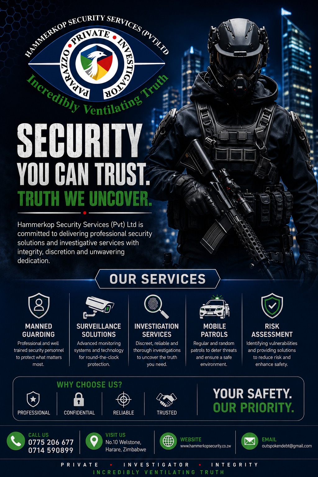 Security you can trust — truth we uncover